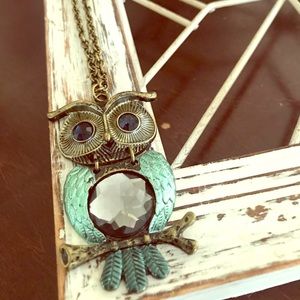 Owl Pendant Necklace